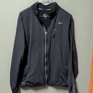 Nike Men's Medium Black Performance Bicycling Jacket